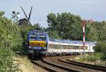 DE 2700-08 mit einer NOB nach Westerland am 4.08.2009 in Weddingstedt.