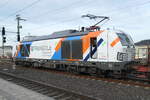 248 018 von NRAIL im Diensten von Triangular Logistic im Bahnhof Dresden-Neustadt, fotografiert am 31.03.2023