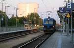 17.06.2020 - Bf Anklam - 192 011 von Northrail / NRail - letzte dokumentierte Sichtung kurz vor 21:30 Uhr.