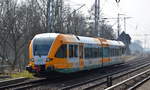 ODEG auf Dienstfahrt mit  VT 646.042  Richtung Eberswalde am 25.03.21 Berlin Buch.