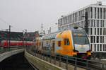 ODEG 445.114 nach Cottbus. Ausfahrt Berlin Hbf am 16.03.2018