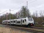 4746 801 der ODEG in Sassnitz am 18.02.2020