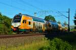 Am 31.05.21 war 445 115 als RE2 (RE 63985) von Cottbus Hbf nach Wittenberge unterwegs.