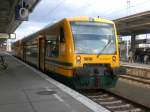 BR 650 Regioshuttle als OE25 nach Werneuchen im Bahnhof Berlin-Lichtenberg.