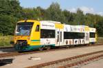 VT 650.58 beim Tag der offenen Tore der ODEG in Eberswalde, 11.09.2010