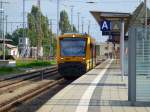 29. September 2012 - VT 650.61 der ODEG im Bahnhof Frankfurt (Oder) als OE60 nach Berlin-Lichtenberg.