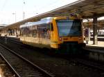 BR 650 Regioshuttle als RB60 nach Wriezen im Bahnhof Berlin-Lichtenberg.(4.3.2013) 