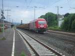 270082 (OHE) mit Holzzug am 7.6.2008 durch Kreiensen -> Freden