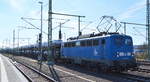 PRESS  140 041-5  (NVR:  91 80 6140 810-3 D-PRESS ) mit PKW-Transportzug am 17.03.20 Magdeburg Hbf.