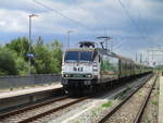 Die PRESS 145 023 machte sich,am 06.Juni 2020,auf dem Weg von Chemnitz nach Binz.Pünktlich erreichte der Sonderzug Bergen/Rügen.