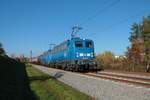 PRESS 140 038-3 und 140 042-2 mit Kesselwagen am 07.11.20 in Hanau Rauschwald 