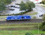 PRESS 246 049-2 TRAXX DE ( 9280 1246 011-1 D-PRESS ) angemietet vom DB Fernverkehr beim umsetzen in Gera am 14.10.2023