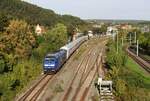 246 049-2 (Press) war mit dem IC 2151 am 23.09.22 in Jena Göschwitz zu sehen.