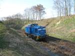 293 026-1 der Pressnitztalbahn berraschte uns aus dem  Hinterhalt .