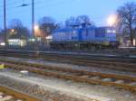 204 022 stand am 01.02.2011 in Stendal.