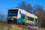 Press Regioshuttle zwischen Bergen auf Rügen und Putbus.