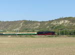 PRESS 01 0509-8 mit dem DPE 1870  Marienberger Käferzug  von Marienberg nach Naumburg (S) Hbf, am 31.08.2019 bei Schulpforte.