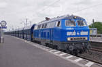 PRESS Lokomotive 218 055-2 überführt am 03.05.2020 neue TKSE Falns durch Gelsenkirchen Hbf.