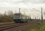 650 032 rollte am 28.03.21 durch Greppin Richtung Dessau.