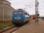 Am 27.10.2013 kam 140 037 (140 831)in Stendal aus ihrer Abstellung und fuhr Lz zum bergabebahnhof Borstel wo sie einen Leerpark aufnimmt um dann ber Wittenberge nach Frankfurt/Oder fhrt.