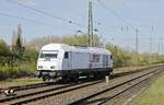 223 153 von Rail Cargo Carrier - Germany GmbH durchfährt am 22.04.2021 den Bahnhof Duisburg-Rheinhausen