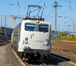   Die 139 558-1  Albert Jonker  (91 80 6139 558-1 D-RADVE) der RailAdventure GmbH (München) fährt am 09.04.2017, mit der 187 002-1 (eine TRAXX F160 AC3 LM) am Haken, durch den Bahnhof
