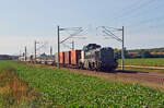 Am 28.08.22 überführte 185 011 der Railadventure den Triebzug 9019 der Reihe 412. Hier passiert der Zug Rodleben Richtung Roßlau. 