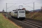 139 558-1 Railadventure und 370 008-2 PKP bei Staffelstein am 09.01.2015.