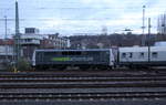 111 210-1 von Railadventure kommt mit Schutzwagen schweizerDosto aus der Schweiz nach Aachen-West und kommt aus