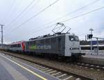 139 558-1 von RailAdventure, überrascht bei einer Bahnhofsdurchfahrt in Attnang-Puchheim (Gleis2 Richtung Wien);201018