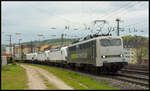 Am trüben 20.04.2023 ist die RADVE 139 558-1 mit der Beförderung drei neuer Lokomotiven (SIEMENS Vectron 193 566-7 & 580-8 D-RAILL, Stadler EURO9000 90 80 2019 303-7 D-RCM) und einiger