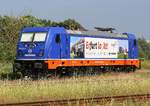 abseits der O-Leitung steht die 187 319-9 am 04.06.2018 in Anklam.