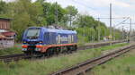 raildox 159 233 (90 80 2159 233-6 D-RCM) als Tfzf Richtung Nordhausen, am 06.05.2022 in Wandersleben.
