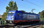 Raildox GmbH & Co. KG, Erfurt [D] mit ihrer  187 319-9  [NVR-Nummer: 91 80 6187 319-9 D-RDX] am 07.09.23 Vorbeifahrt Bahnhof Magdeburg-Neustadt. 