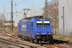 Rpool 186 268-9 unterwegs für Rhenus Logistic in Recklinghausen-Süd 29.3.2021