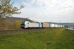 Railpool Siemens Vectron 193 827-3 mit EKOL KLV in Wernfeld am 01.05.21