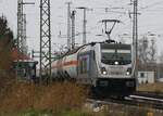 Railpool 187 346-2 vor Zags / Gaskessel / Anklam / Pkb / Umleiter / 03.12.2021