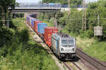 Rpool 187 308-2 auf der Hamm-Osterfelder Strecke in Recklinghausen 17.6.2022