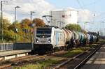 187 301-7 | Railpool | Umleiter | Bf Anklam [WAK] | Oktober 2022