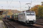 Rpool 186 183-0 unterwegs für Lineas in Köln-West 16.11.2019