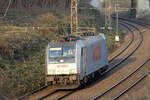 Rpool 186 273-9 unterwegs für LOTOS auf der Hamm-Osterfelder Strecke in Recklinghausen 27.3.2020