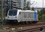 187 340-5 D-RPool Railpool rangiert bei Dresden Hbf - von Bahnsteig an 2 aus aufgenommen.