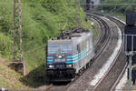 Rpool 186 293-7 unterwegs für Lineas auf der Hamm-Osterfelder Strecke in Recklinghausen 26.4.2022