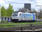 Railpool - 91 80 6 187 005-7 unterwegs in Pratteln am 02.04.2024 ..