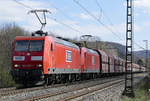 145 007-1 Doppeltraktion RBH-Güterzug durch Bonn-Beuel - 29.03.2019