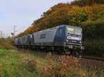 Am 31.10.2014 waren einem beladenem Holzzug in Richtung Eichenberg ganze drei(!) RBH Loks vorgspannt, von denen jedoch nur zwei am Draht waren.