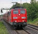 151 025-4 (RBH 270) mit Falns-Gannzug in Fahrtrichtung Wunstorf.