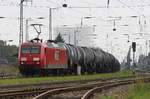 RBH 145 063-4 im Halt auf Gleis 3 in Anklam am 26.09.2019.