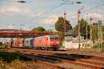 RBH 145 040-2 & 145 071-7 mit Kohlezug in Düsseldorf Rath, September 2020.