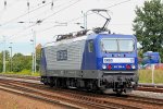 143 554-4 der RBH Logistics GmbH auf dem Weg in Richtung Bahnhof Berlin Schnefeld Flughafen am 11.